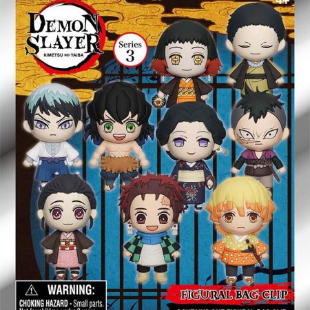 Demon Slayer figura kulcstartós meglepetéscsomag 6 cm-es - többféle