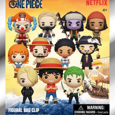 One Piece figura kulcstartós meglepetéscsomag 6 cm-es - többféle