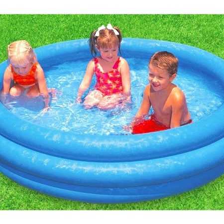 Intex: Háromgyűrűs medence 168 x 38 cm-es - kék