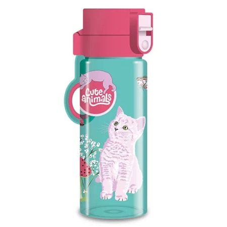 Ars Una BPA-mentes kulacs 475 ml-es - Cute Animals - Kitten