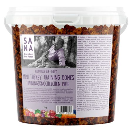 SANAdog Pulykás Tréning jutalomfalat 1kg