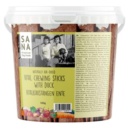 SANAdog Vital Kacsás Rágórúd 500g