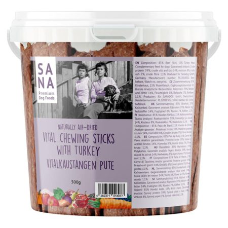 SANAdog Vital Pulykás Rágórúd 500g