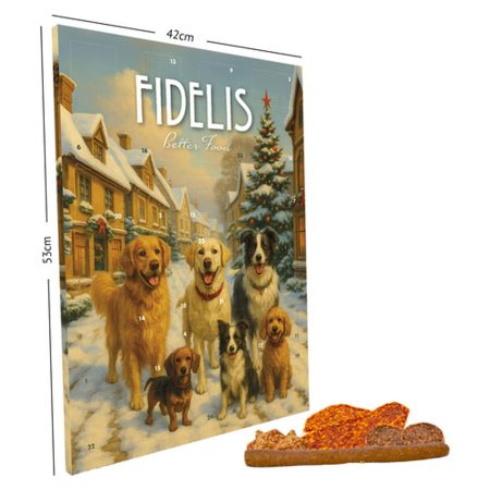 FIDELIS XL Adventi naptár kutyáknak 2 (53x42 cm)