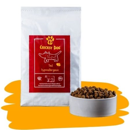 Ted Hipoallergén marhás száraz kutyatáp - 2 x 10 kg (=20 kg)