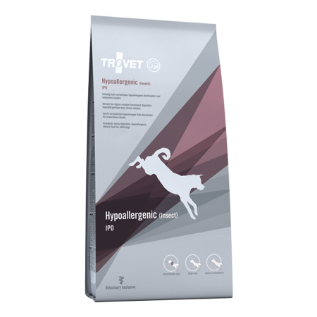 Trovet Hypoallergenic Insect&Potato DIET/IPD száraztáp kutyáknak 2x10 kg