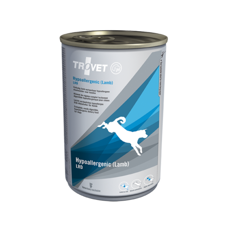 Trovet Hypoallergenic Lamb&Rice Diet/LRD konzerv kutyáknak 6x400g