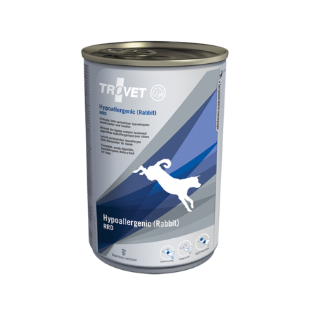 Trovet Hypoallergenic Rabbit&Rice Diet/RRD konzerv kutyáknak 6x400g
