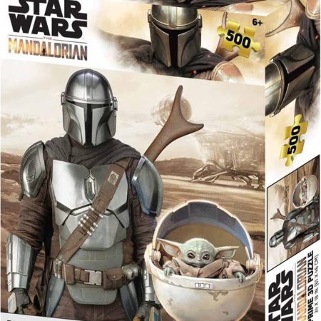 Disney: Star Wars - The Mandalorian 3D puzzle 500 db-os