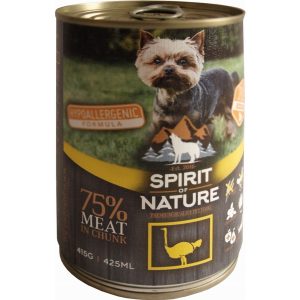 Spirit of Nature Dog konzerv Strucchússal 24x415g