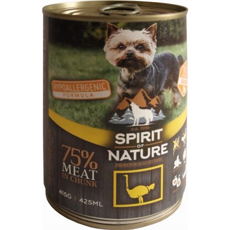 Spirit of Nature Dog konzerv Strucchússal 24x415g