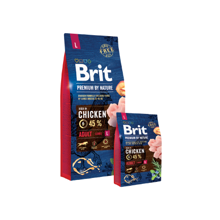 Brit Premium by Nature Adult Large 2x15 kg