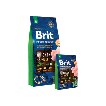 Brit Premium by Nature Adult XL 2x15 kg