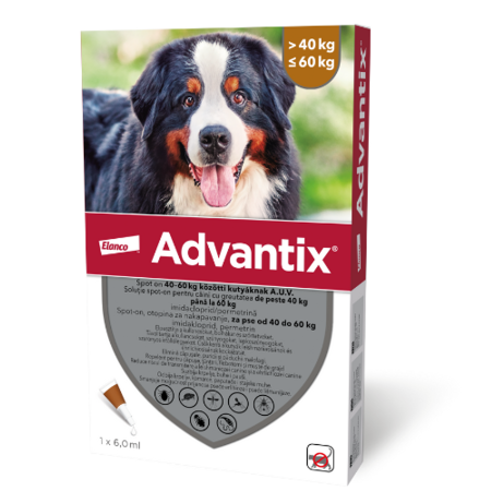 Advantix spot on 6 ml; 40-60 kg 1X