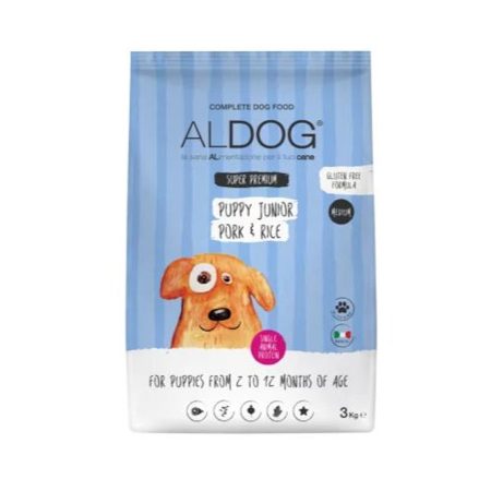 Aldog Puppy-Junior Medium Large Pork 3 kg kutyatáp