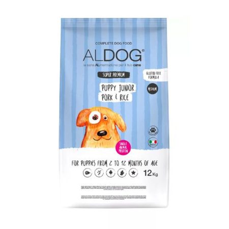 Aldog Puppy-Junior Medium Large Pork 12 kg kutyatáp