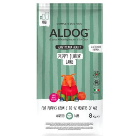 Aldog Puppy-Junior Mini Lamb 8 kg kutyatáp