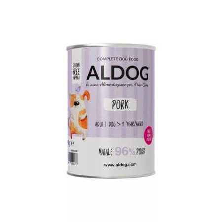 Aldog Wet Pork konzerv 6x400g