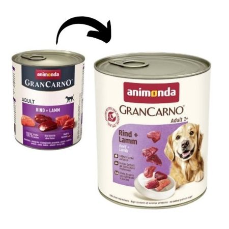 Animonda GranCarno Adult (marha + bárány) 6x800g