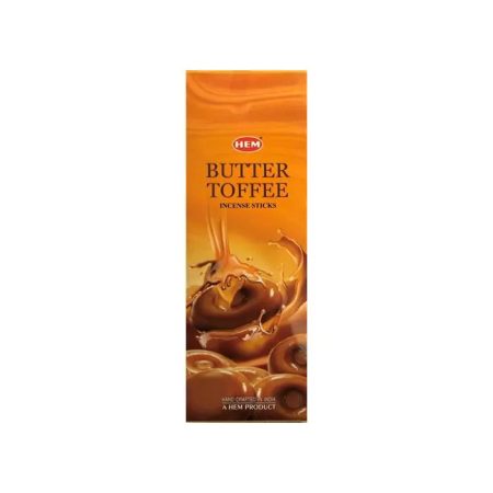 HEM Butter Toffee indiai füstölő – Vaj Karamella illatú (20 szál)