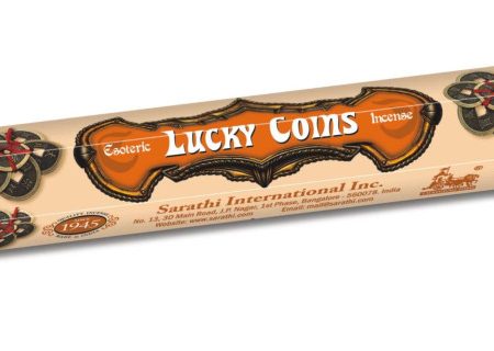 Tulasi Lucky Coins füstölő (20 szál)