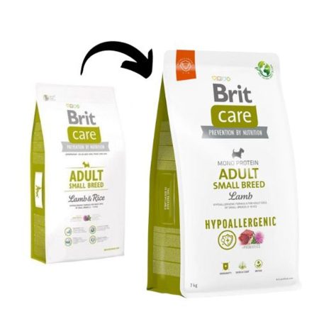Brit Care Adult Small Breed Lamb & Rice 2x 7 kg kutyatáp