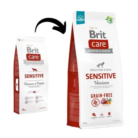 Brit Care Sensitive Venison & Potato 2x12 kg kutyatáp