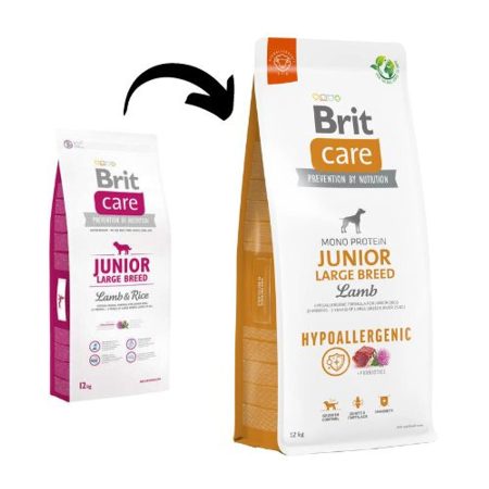 Brit Care Junior Large Breed Lamb & Rice 2x12 kg kutyatáp