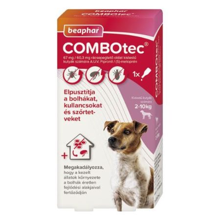 Beaphar Combotec Dog S 1x bolha- és kullancsirtó spot-on kutyáknak (2-10kg)