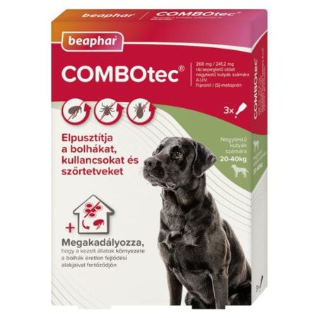 Beaphar Combotec Dog L 3x bolha- és kullancsirtó spot-on kutyáknak (20-40 kg)