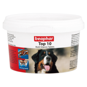 Beaphar Top10 Multivitamin tabletta kutyáknak 180db