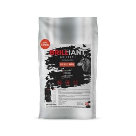 Brilliant Wolfland Beef Red Meat Range adult medium 20kg
