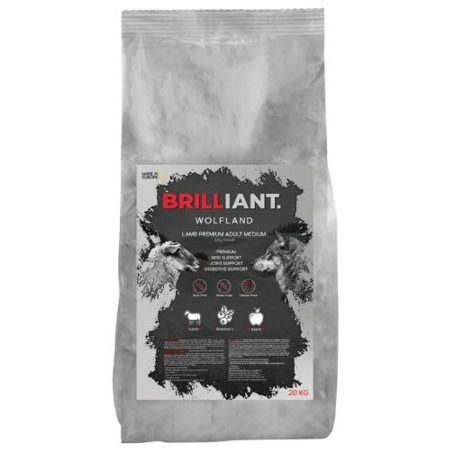 Brilliant Wolfland Lamb Prémium adult medium 20kg