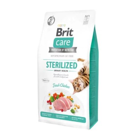 Brit Care Cat Grain-Free Sterilized Urinary Heatlh Chicken 7kg