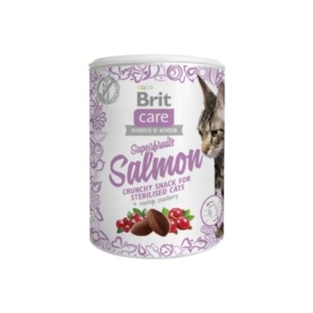 Brit Care Cat Snack Superfruits Salmon 100g