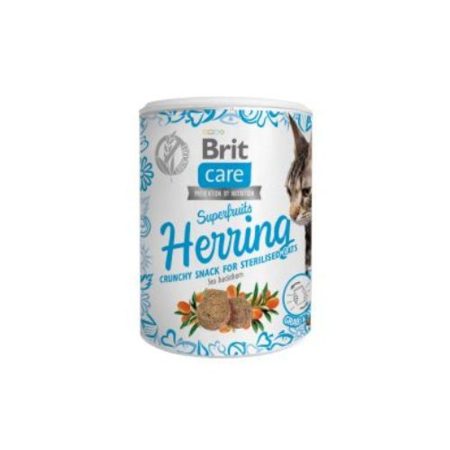 Brit Care Cat Snack Superfruits Herring 100g
