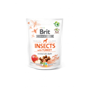 Brit Care Crunchy Cracker Insects with Turkey and Apples 200 g