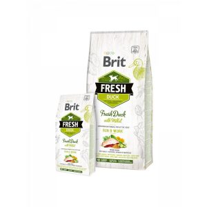 Brit Fresh Kacsa és Köles Adult Run & Work 2x12 kg
