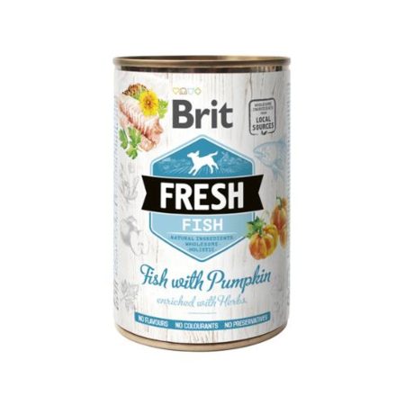 Brit Fresh Hal Sütőtökkel konzerv 6x400g