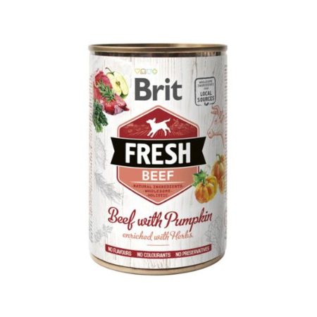 Brit Fresh Marha Sütőtökkel konzerv 6x400g