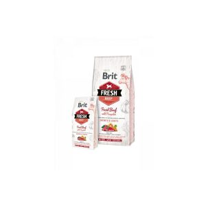 Brit Fresh Marha és Sütőtök Puppy Large Bones & Joints 2x12 kg
