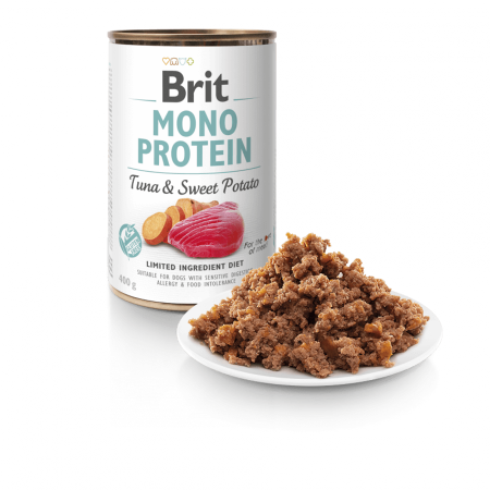 Brit Mono Protein Tonhal & édesburgonya 6x400g