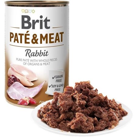 Brit Paté & Meat Nyúl 6x400g