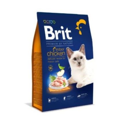 Brit Premium Cat Indoor Chicken 8 kg