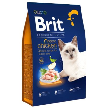 Brit Premium Cat Indoor Chicken 800 g