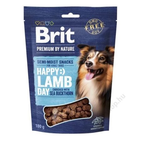 Brit Premium by Nature Dog Semi-moist Snacks Lamb with Sea Buckthorn 180g