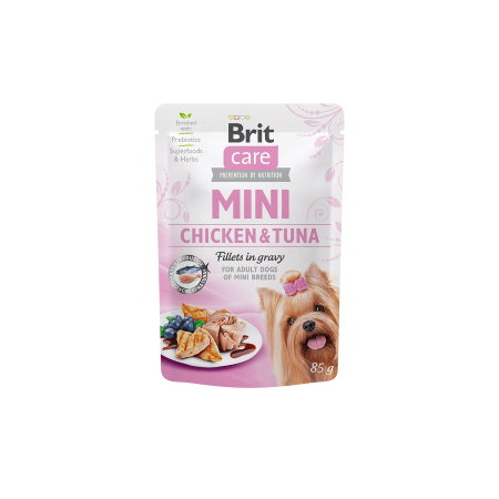 Brit Care MINI Pouch Chicken&Tuna 24x85g