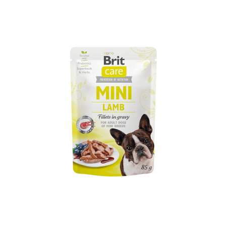 Brit Care MINI Pouch Lamb 24x85g
