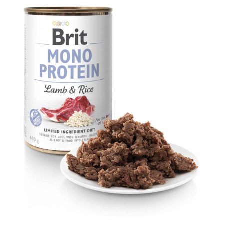 Brit Mono Protein Lamb & Rice konzerv 6x400g