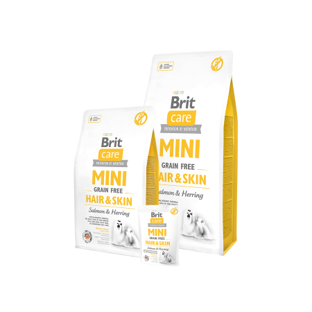 Brit Care Mini Hair and Skin 2x7kg